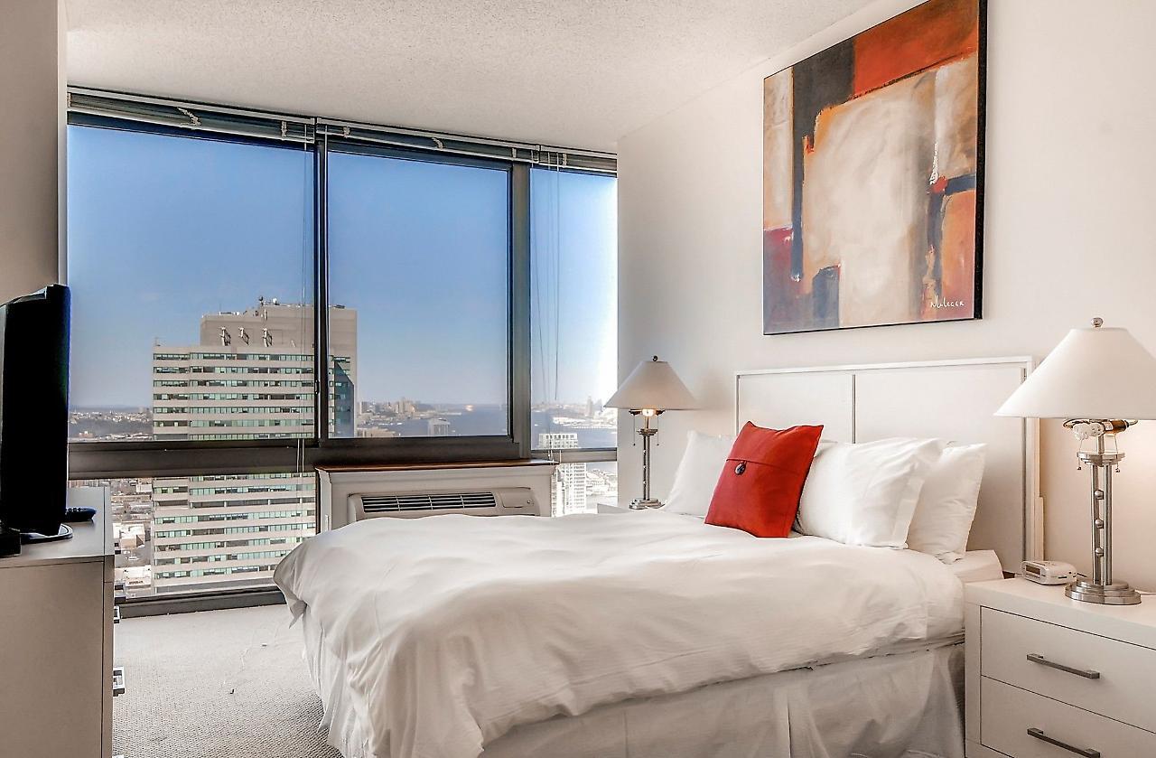ג'רזי סיטי Global Luxury Suites At Metropolitan מראה חיצוני תמונה