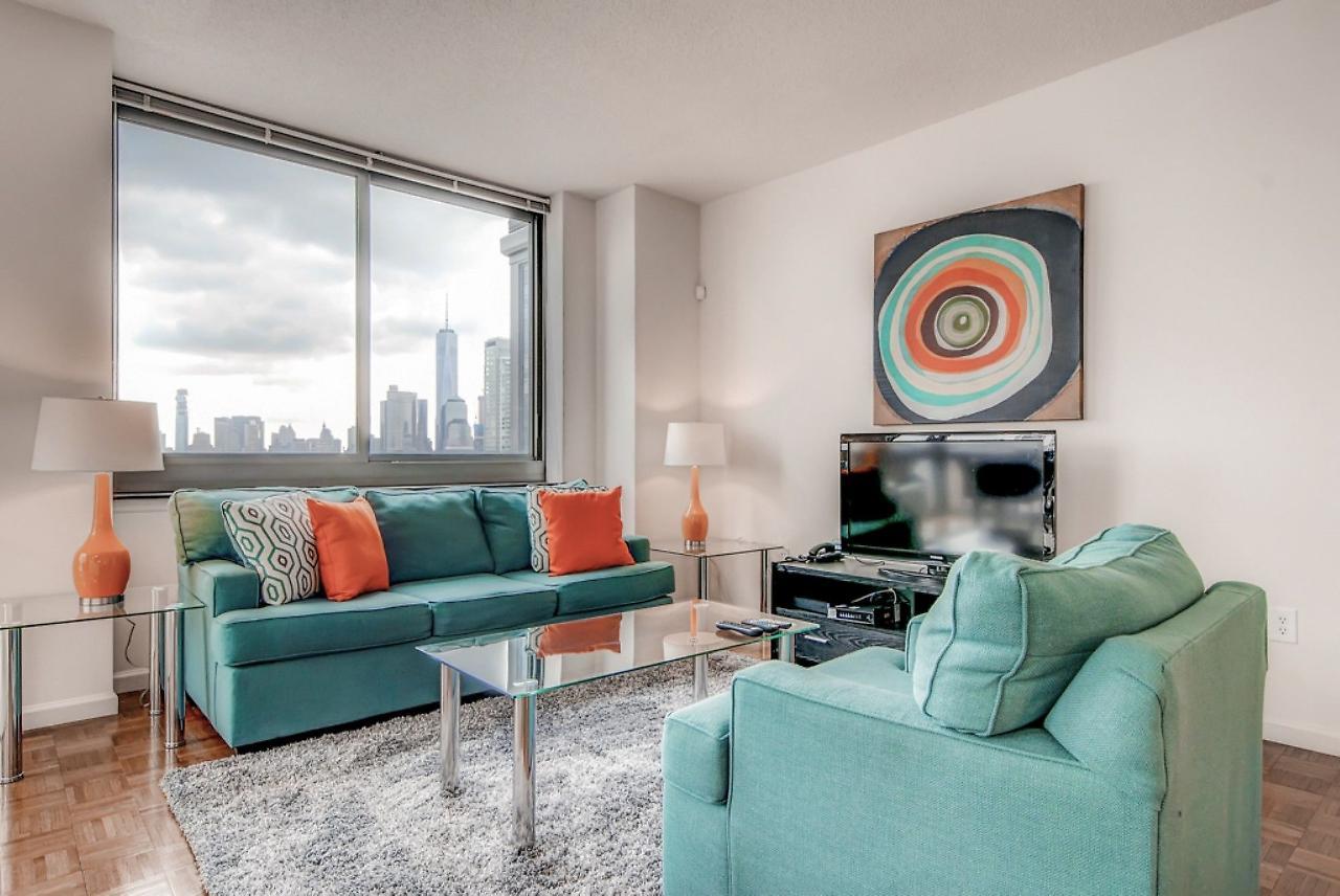 ג'רזי סיטי Global Luxury Suites At Metropolitan מראה חיצוני תמונה